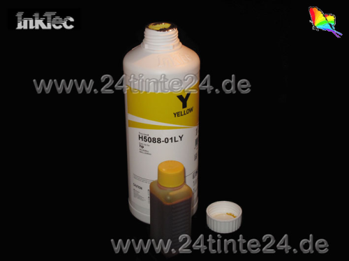 100 ml InkTec DYE Tinte für HP mit Patronen Nr. 363 color yellow