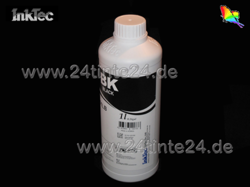 1 Liter InkTec DYE Tinte für HP mit Patronen Nr. 363 black