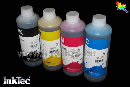 Nachfüllset / Tinte InkTec® Pigment &amp; DYE für HP Designjet 111 mit HP 82/11/11/11